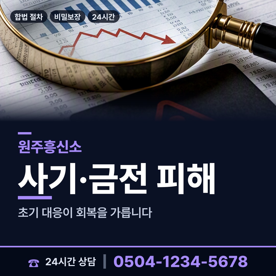 원주 귀래면 탐정사무소 상담 안내